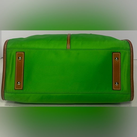 Dooney Bourke WAYFARER Nylon Satchel Kelly Green - Picture 5 of 11